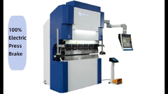 100%電動プレスブレーキ機 40トンの1300mmDA66T 3Dコントローラ,小型セルボプレスブレーキ