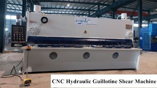 CNC 油圧ギロチンせん断機大きな厚さ 40 ミリメートル 2500、35 ミリメートル、30 ミリメートル、45 ミリメートルプレートせん断機